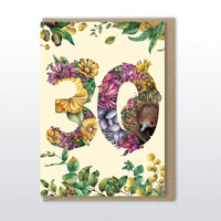 Marini Ferlazzo Age 30 Echidna Birthday Card