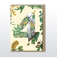 Marini Ferlazzo Age 4 Cockatoo Birthday Card