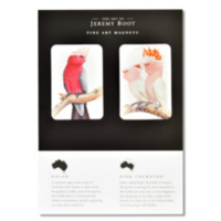 Australian Bird Fine Art Magnet Pairs