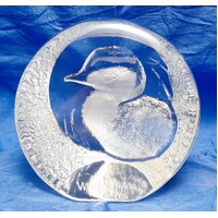 Mats Jonasson Collectors Society Ankunge Duckling Paperweight