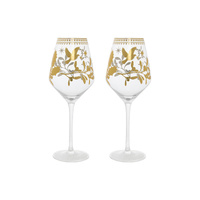 Maxwell & Williams Set of 2 White Christmas 500ml Wine Glasses