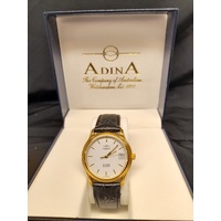 Adina Gold Plated Stainless Steel 30 Metres Water Resistant Quartz Analogue Watch - NK39 G1FE