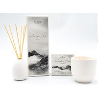 The Nordic Collection Mountain Drift (White) Candle