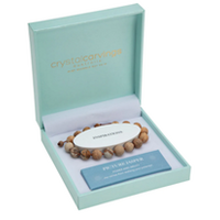 Crystal Carvings Naturals Picture Jasper Bracelet