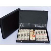 Mahjong Set with 32cm Black Vinyl Case