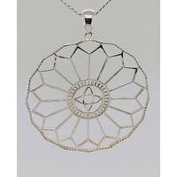 Sterling Silver Seed of Life Pendant