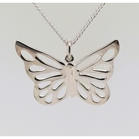 Sterling Silver Butterfly Pendant CLEARANCE
