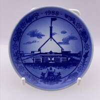 Royal Copenhagen 1988 New Parliament House Plaquette