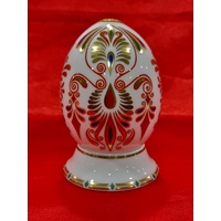 Royal Crown Derby Eggs of the World Series Greece Design Egg with Base