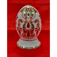 Royal Crown Derby Eggs of the World Series Greece Design Egg withd Base