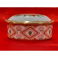 Royal Crown Derby Wild Rose Small Pill Box