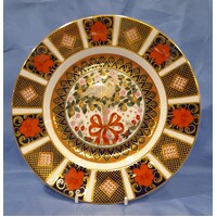 Royal Crown Derby Imari Partridge in Pear Tree 1992 Christmas Plate