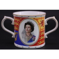 Royal Doulton Loving Cup Queen Elizabeth 1992 Number 549