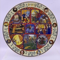 Royal Doulton The Millennium Collection The Fourteenth Century Plate PN200