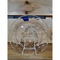 Stuart Crystal 17.5cm (7") Cascade Glass Rim Plate - CLEARANCE