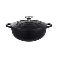 Maxwell & Williams Black 3.3 Litre Cast Iron Round Casserole