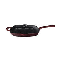 Maxwell & Williams Merlot 26cm Cast Iron Grill Pan