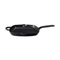 Maxwell & Williams Black 26cm Cast Iron Grill Pan