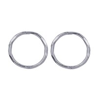 Small 10mm Sterling Silver Sleepers - Hoop Earrings