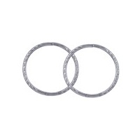 Medium Sterling Silver 12mm Sleepers - Hoop Earrings