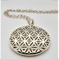 Sterling Silver Flower of Life Pendant