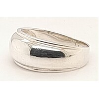 Sterling Silver Domed Ring AUS Size R