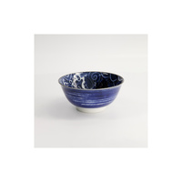 Tokyo Design Studio Japonism 14cm Blue Carp Tayo Bowl