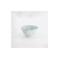 Tokyo Design Studio Lily Flower 13.5cm Light Blue Small Tayo Bowl