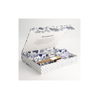 Tokyo Design Studio Flora Japonica 4 Piece White Sushi Plate Gift Set