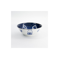 Tokyo Design Studio Kawaii Cat Neko 20cm White Cat Ramen Bowl