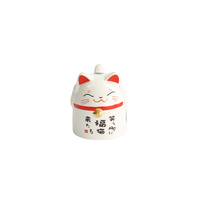 Tokyo Design Studio Kawaii Lucky Cat Blue Mug