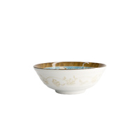 Tokyo Design Studio Crane Collection 21cm Light Blue Ramen Bowl