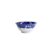 Tokyo Design Studio Kawaii Neko Cat Blue 15 x 7cm Bowl