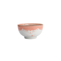 Tokyo Design Studio Kawaii Neko Cat Pink 16 x 8.5cm Bowl