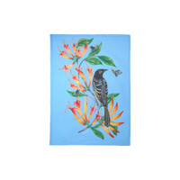 Eloise Short Lyric Collection Regent Honeyeater Cotton Tea Towel