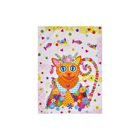 Maxwell & Williams Donna Sharam Kaleidoscope Ginger Cotton Tea Towel