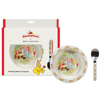 Royal Doulton Bunnykins Melamine Running (Red) 2 Piece Set