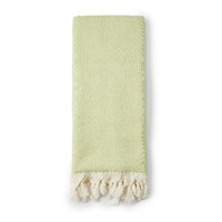Pistachio Green Cotton Palm Tree Turkish Towel