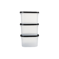 Tupperware® Set of 3 Modular Oval Dry Food Containers