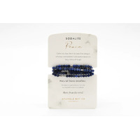 Natural Stone Collection Sodalite Wrap Bracelet/Necklace