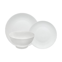 White Basics Dynasty Coupe 12 piece Dinner Set