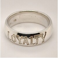 The Hobbit: An Unexpected Journey Steriling Silver 'Loyalty' Ring AUS L