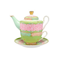 Maxwell & Williams Wicked Collection Pink Goes Good With Green Elphaba 380ml Tea For One with Infuser