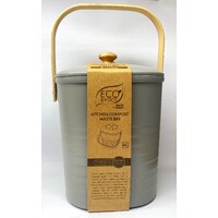 Eco Basics 4 Litre Granite Kitchen Compost Waste Bin