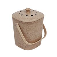 White Magic Eco Basics 6 Litre Granite Kitchen Compost Waste Bin