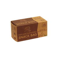 Eco Basics 100% Home Compostable 25 Pack Snack Bags