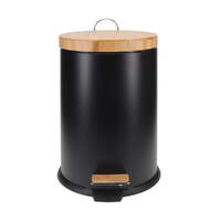 Eco Basics Black 12 Litre Rubbish Bin