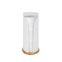 Eco Basics White Toilet Roll Holder