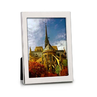 Silver-plated Leo 13 x 18cm (5" x 7") Photo Frame