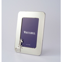 Children's Silver Plated 'Giraffe' Photo Frame